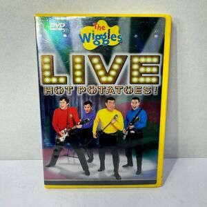 The Wiggles Live! Hot Potatoes DVD 2004 Greg Murray Anthony Jeff Vintage w/ Case